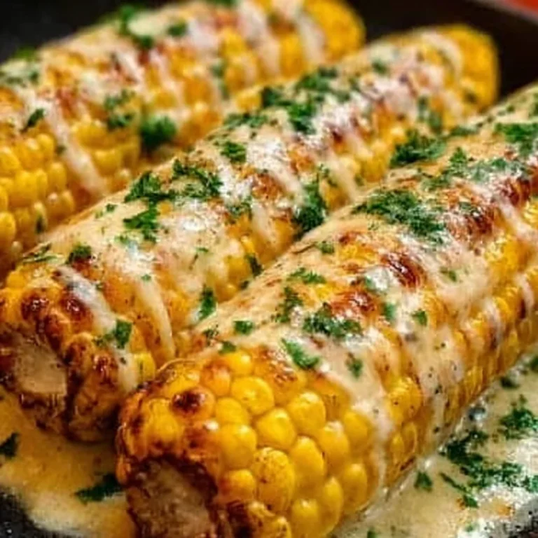 Cheesy Garlic Butter Corn on the Cob Recipe