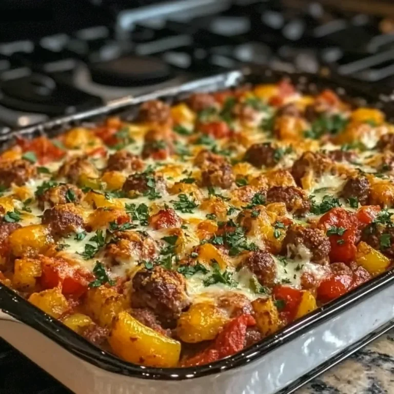 Italian Sausage & Pepper Casserole Recipe