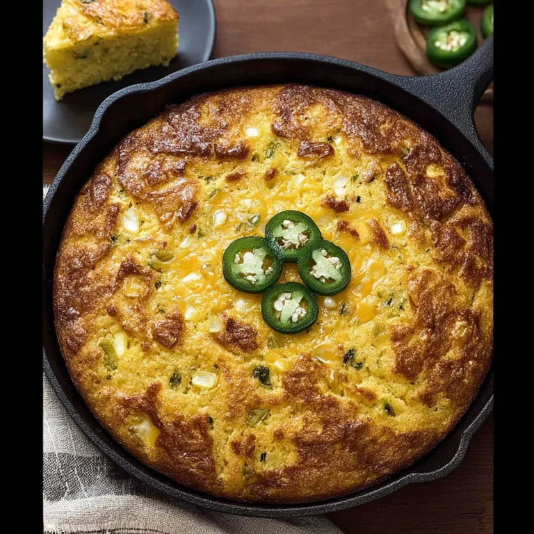 Jalapeno Cheddar Cornbread Recipe
