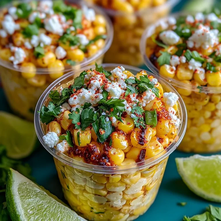 Mexican Street Corn Cups Recipe