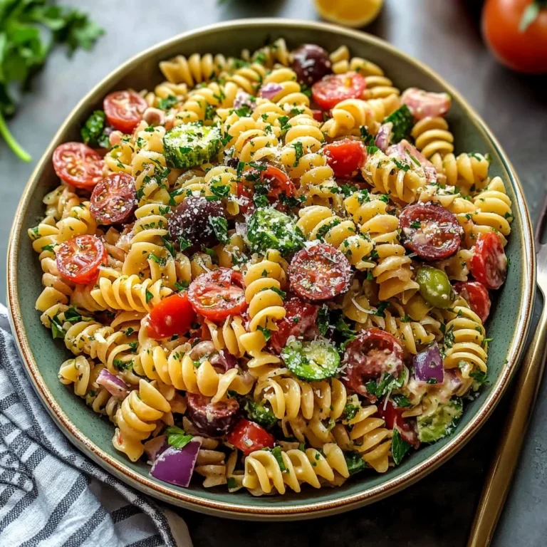 Quick Italian Pasta Salad (with 1 Secret Ingredient) Recipe