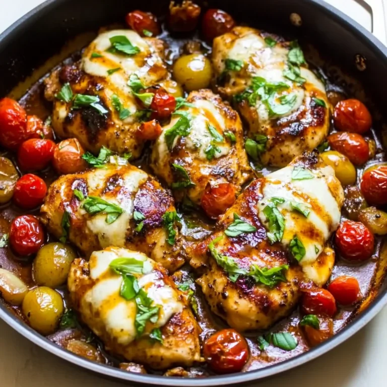 Balsamic Glazed One Pan Chicken Recipe
