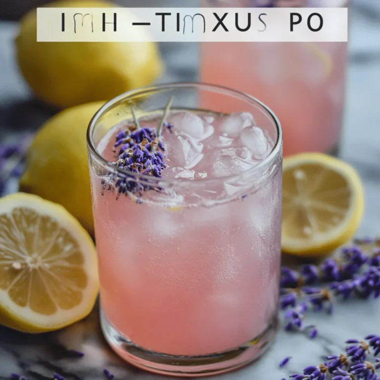 Pink Lavender Lemonade Recipe