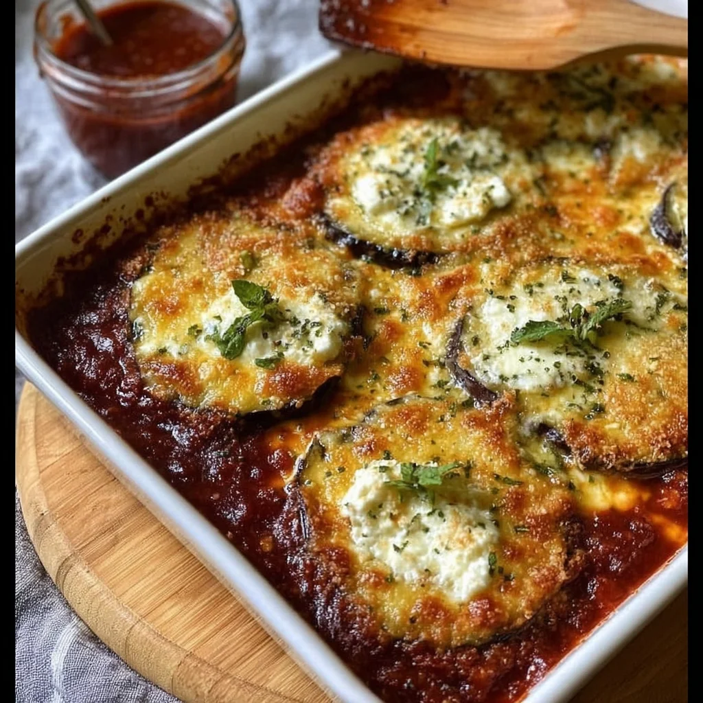 Ricotta Eggplant Casserole: Easy & Cheesy Bake step by step
