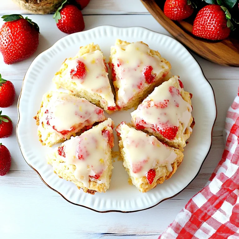 Strawberry Scones Recipe
