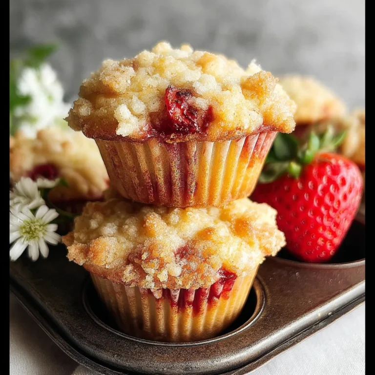 Strawberry Streusel Muffins Recipe