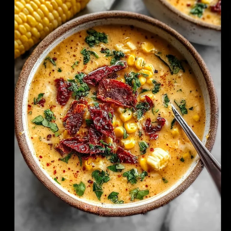 Irresistible Sun Dried Tomato Corn Chowder Recipe