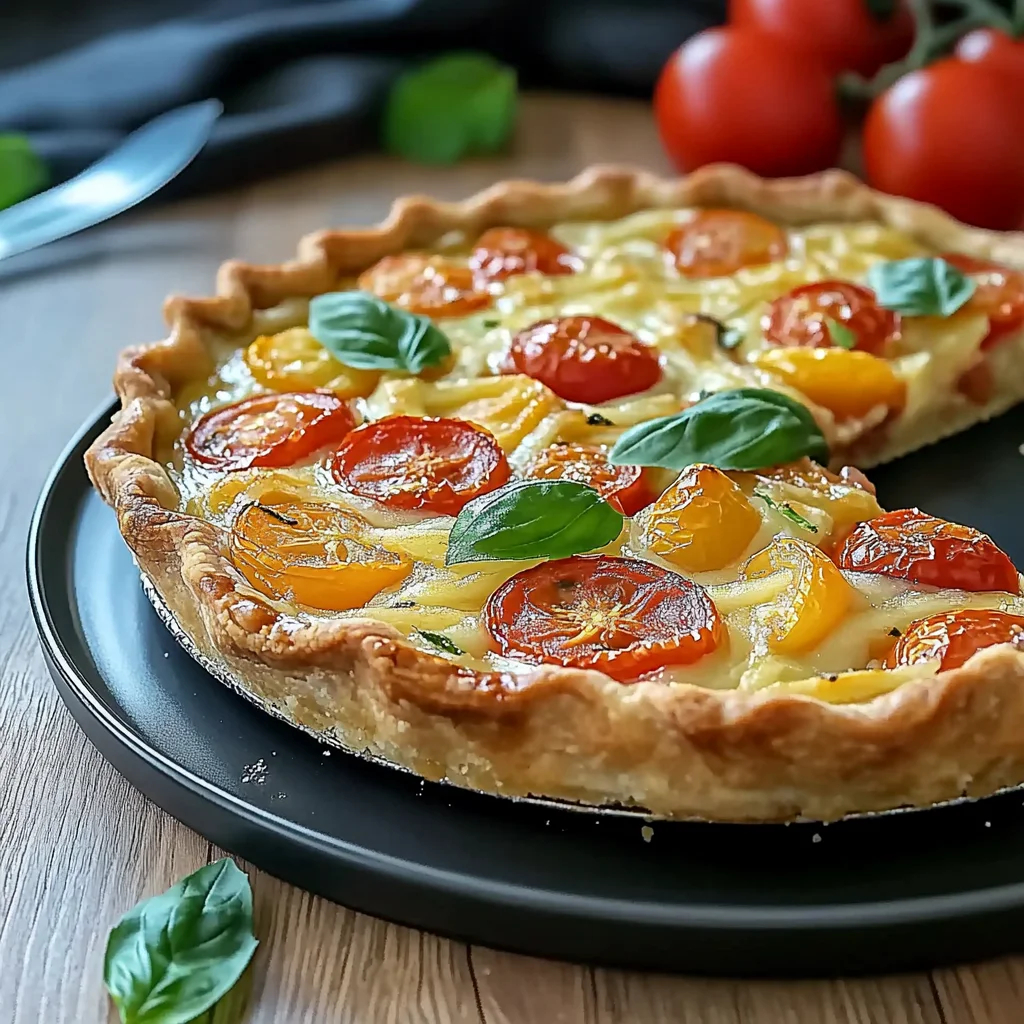 Tomato Garlic Salad step by step
