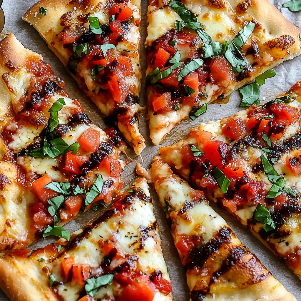 Bruschetta Pizza or The ultimate 6-ingredient Bruschetta Pizza to elevate homemade pizza night step by step