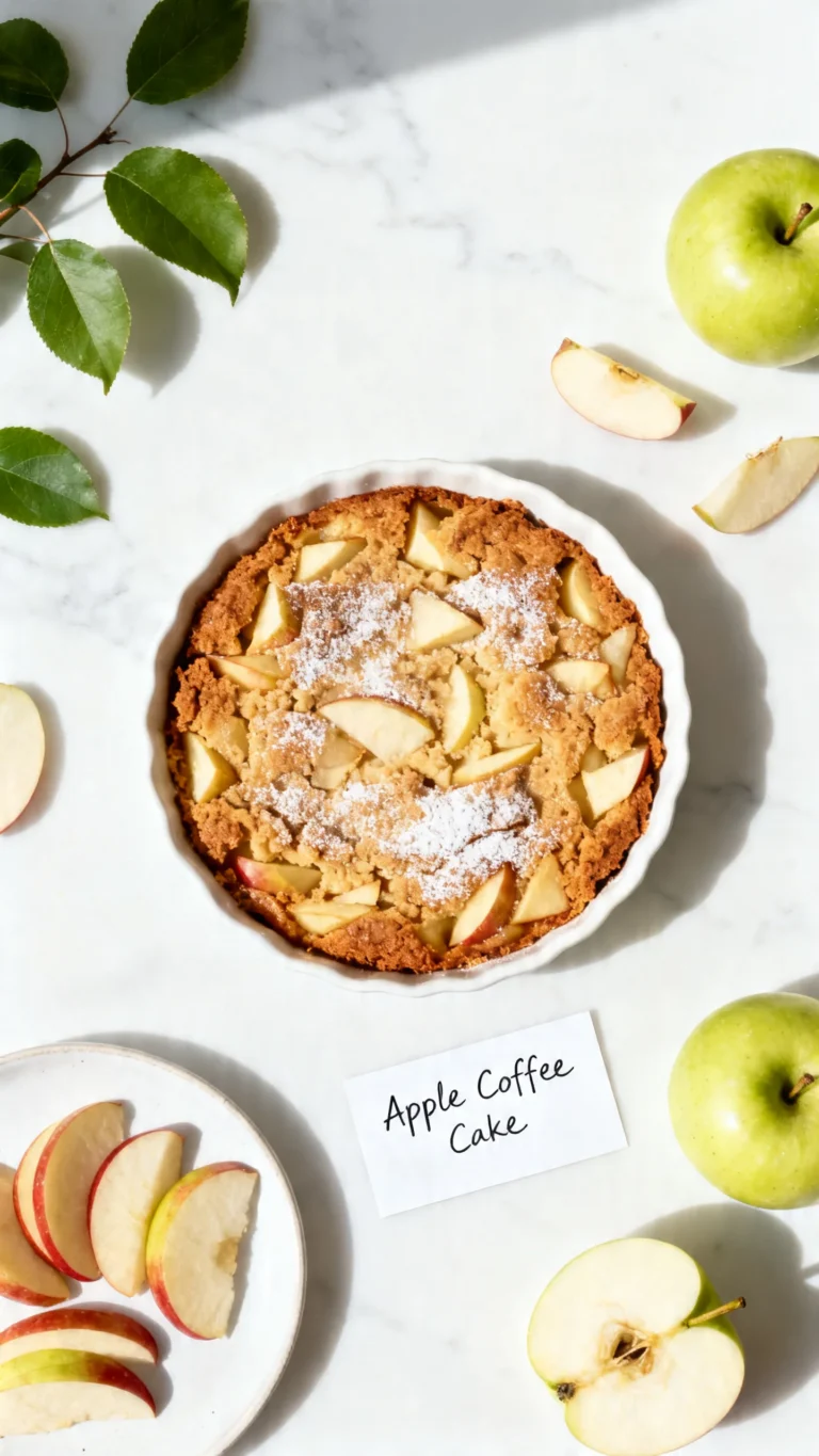 Apple Coffee Cake with Cinnamon Streusel Recipe