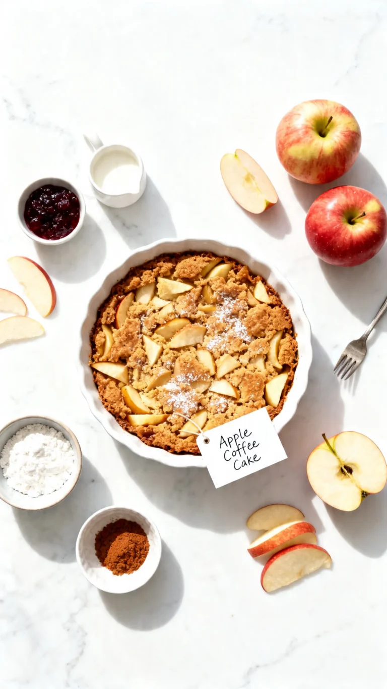 Apple Coffee Cake With Cinnamon Brown Sugar Crumb Recipe