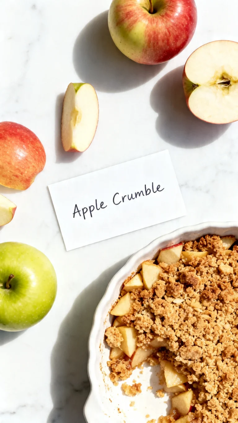 Simple Apple Crumble (Apple Crisp) Recipe