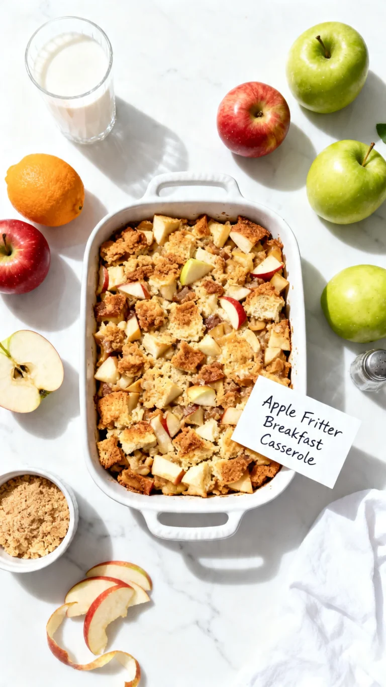 Apple Fritter Breakfast Casserole Recipe