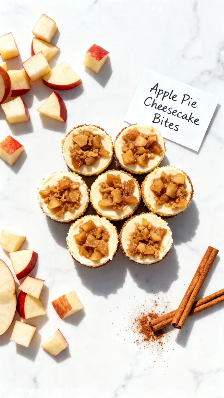 Apple Pie Cheesecake Bites Recipe