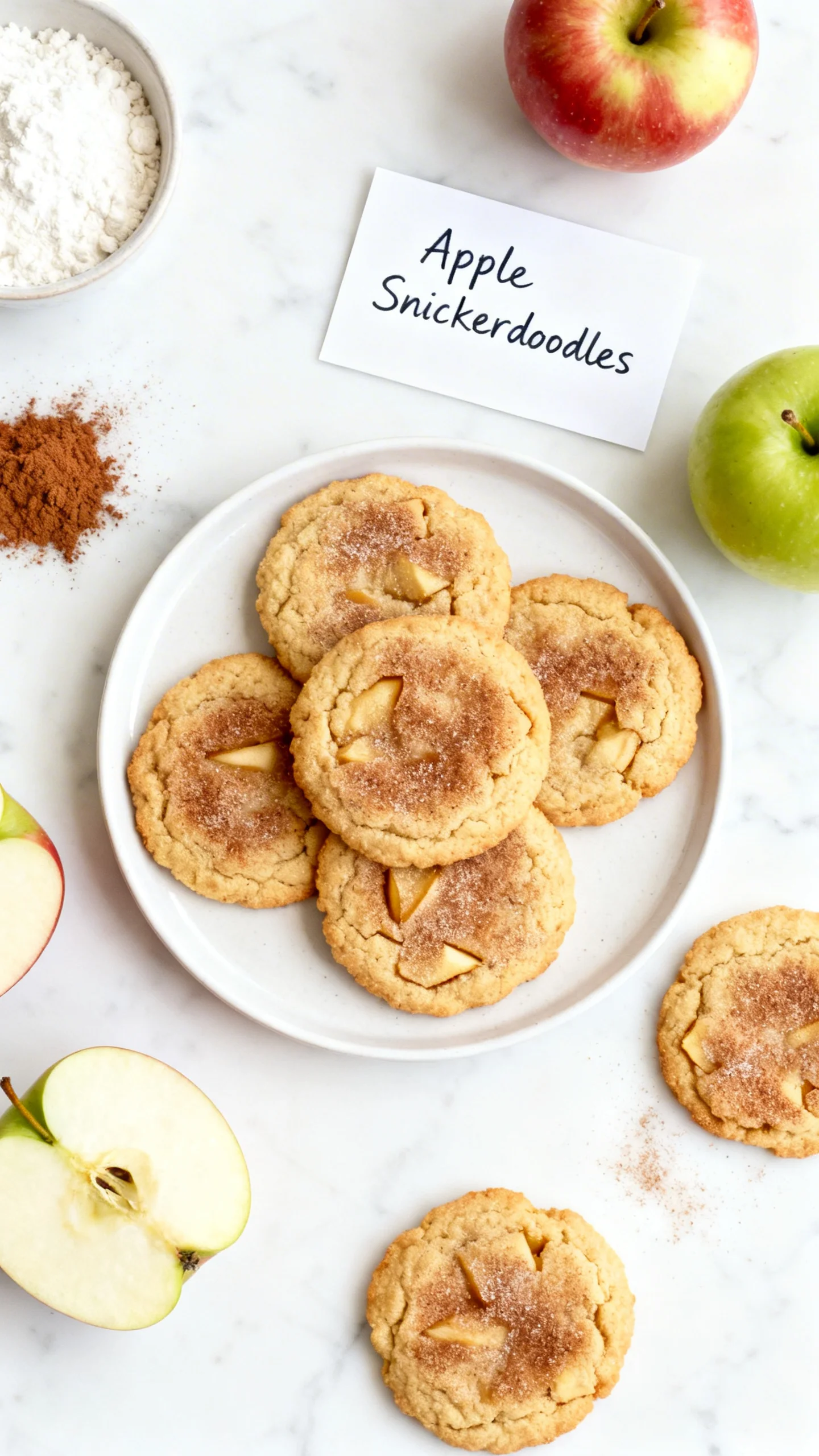 Apple Snickerdoodles step by step