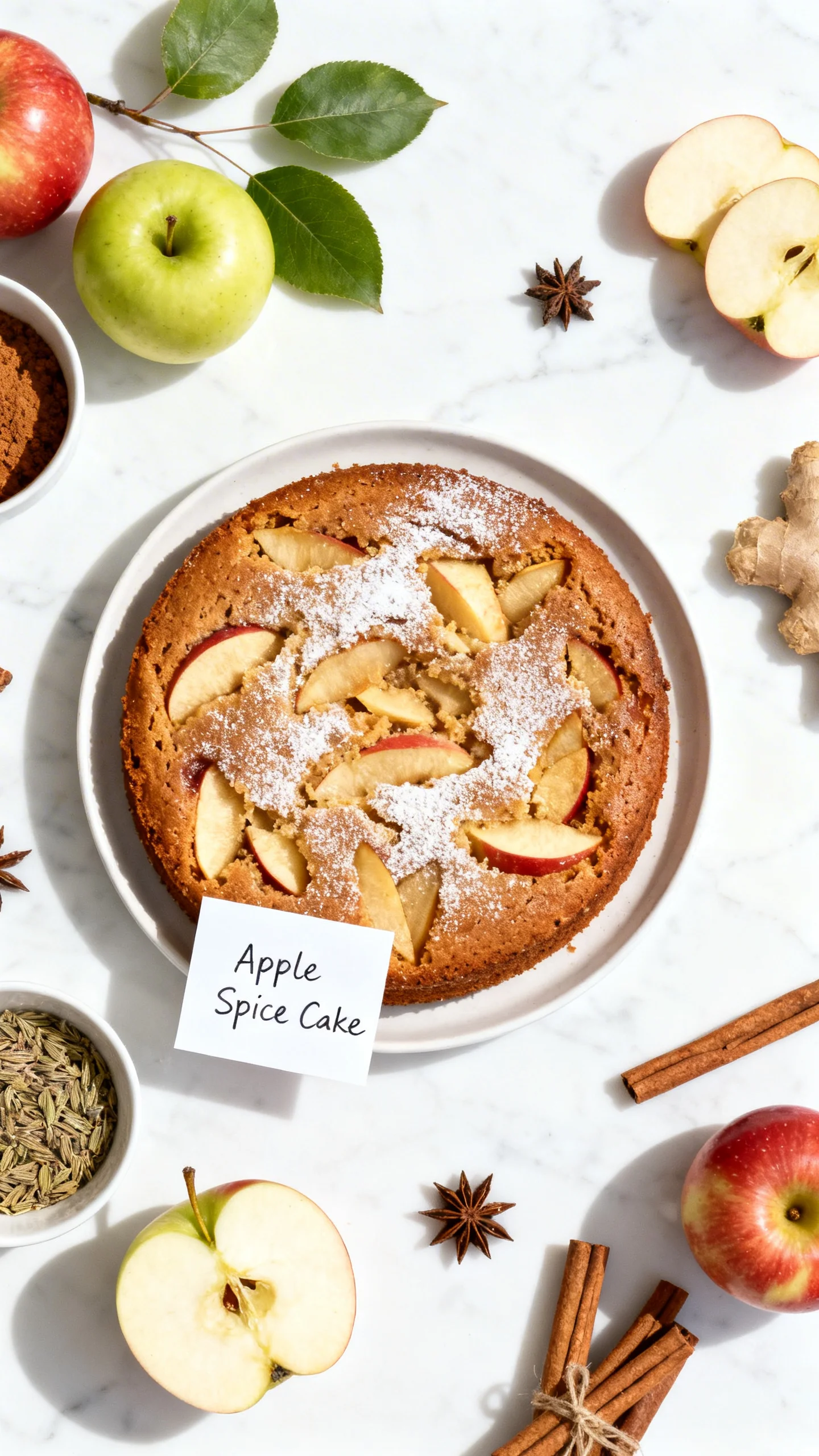 Apple Spice Cake step by step