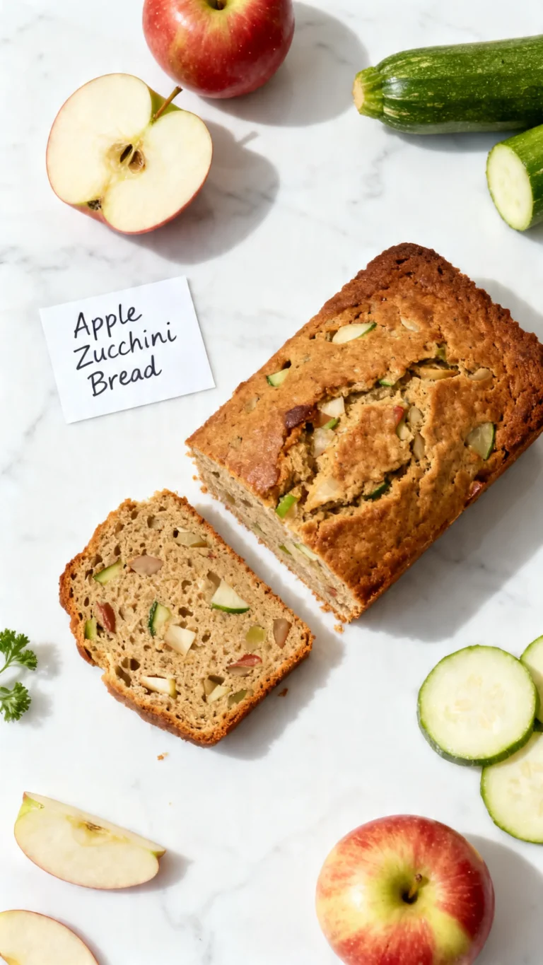 Cozy Spiced Apple Zucchini Bread Recipe