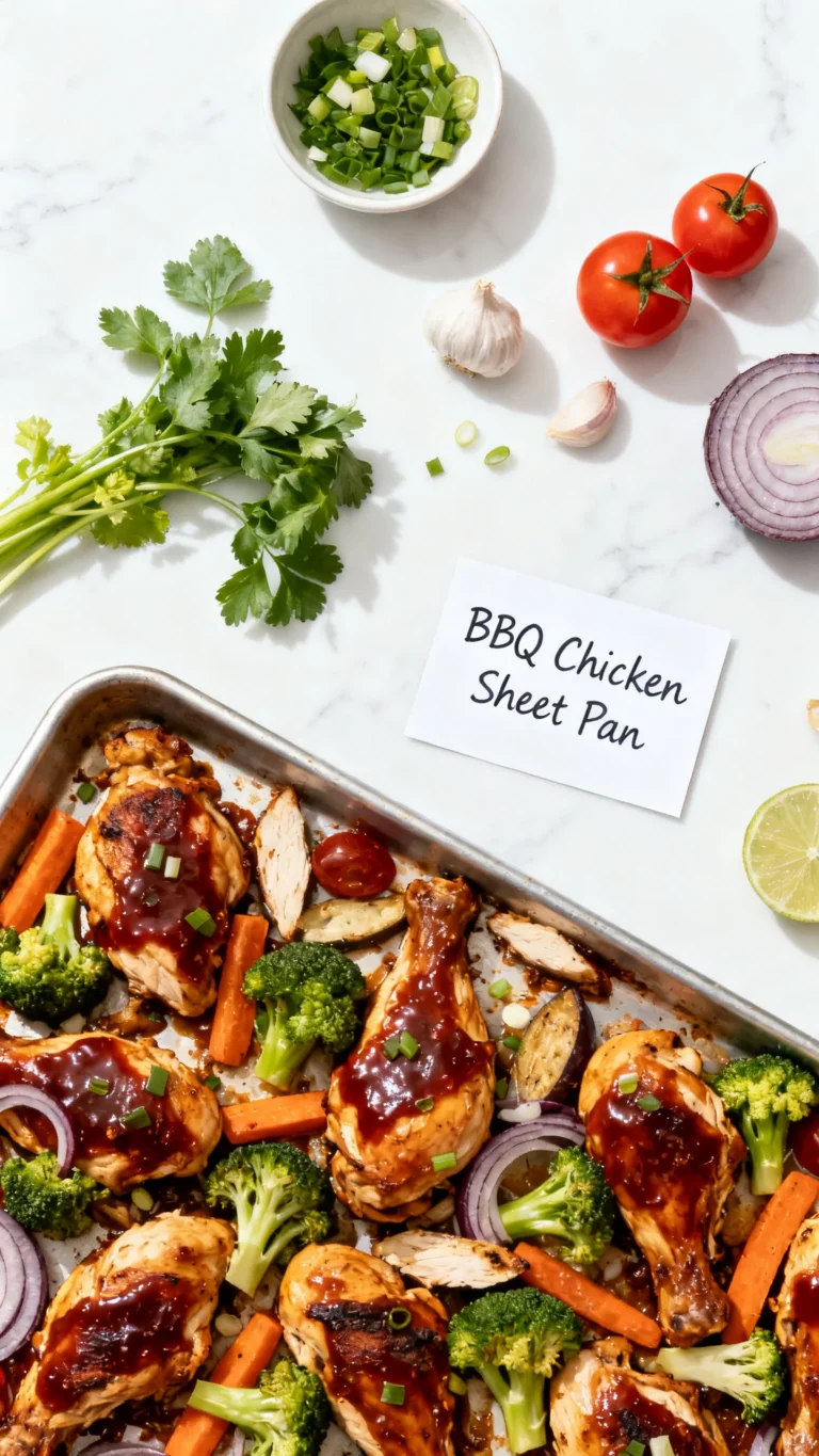 BBQ Chicken Sheet Pan Meal Recipe