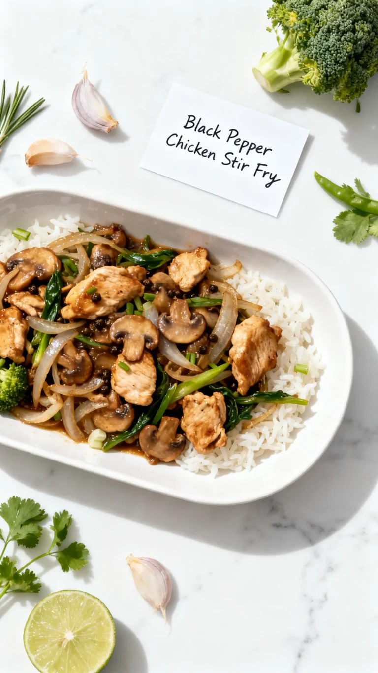 Black Pepper Chicken Recipe