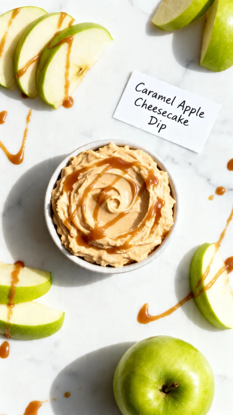 Caramel Apple Cheesecake Dip Recipe