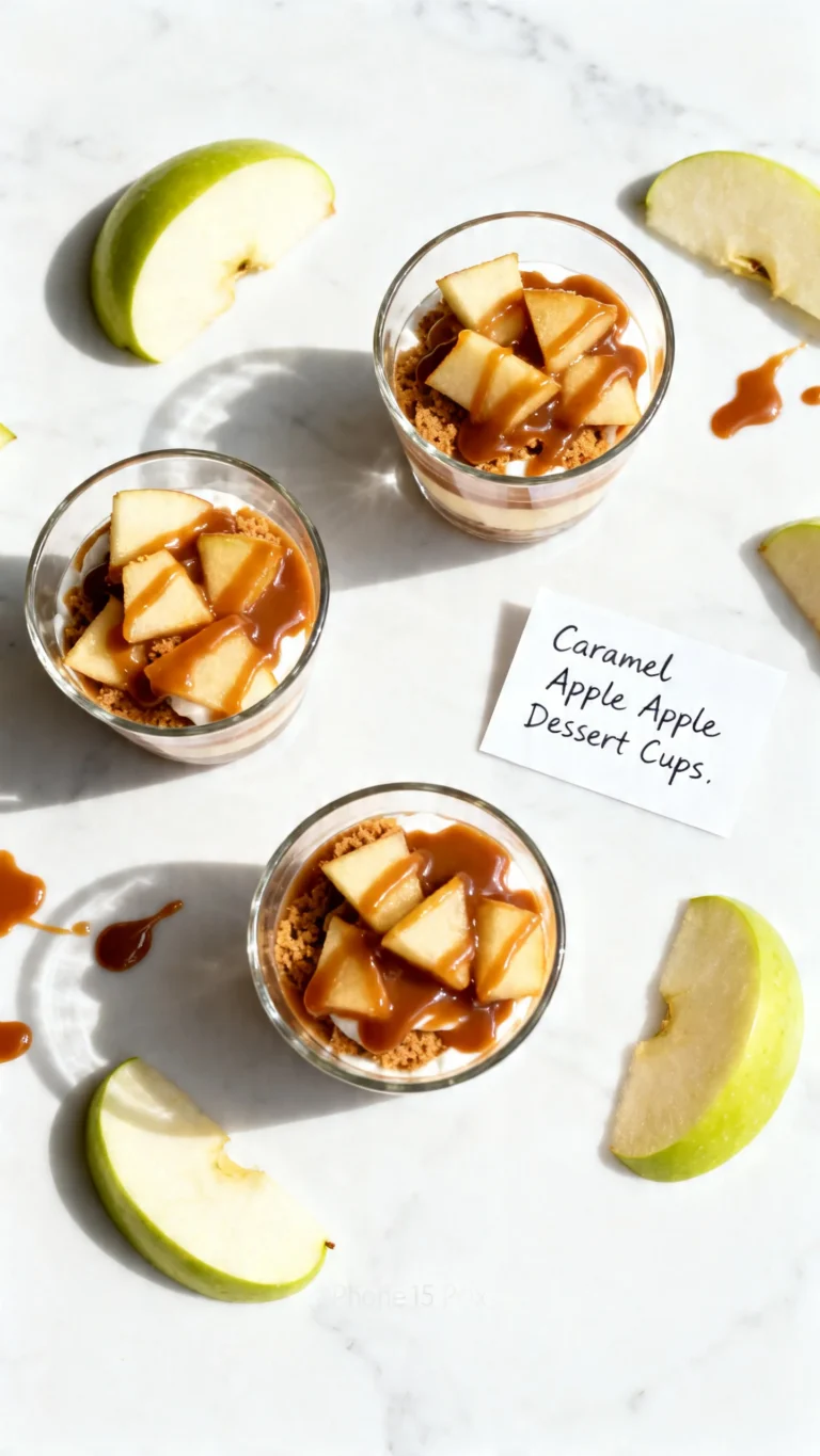 Caramel Apple Dessert Cups Recipe