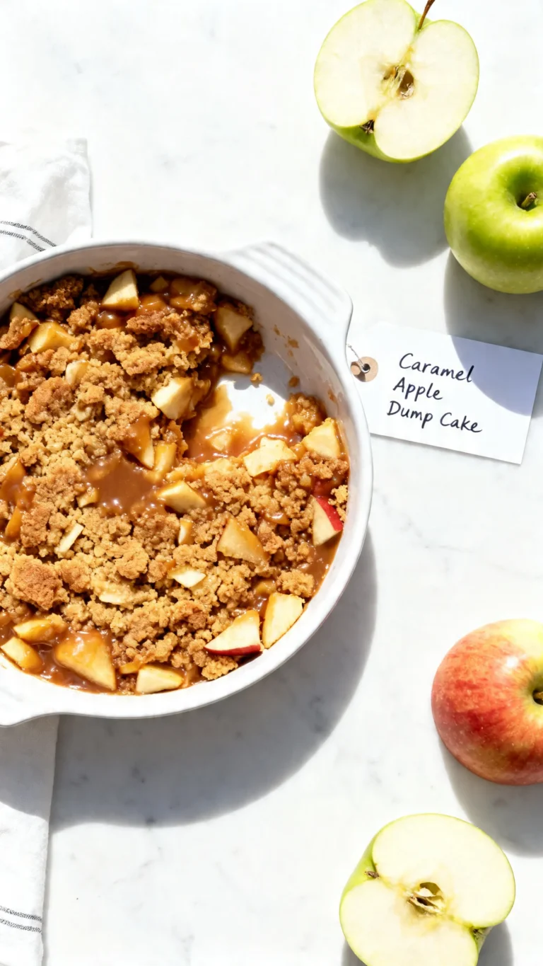 Caramel Apple Dump Cake Recipe
