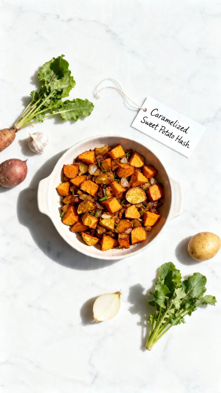 Caramelized Sweet Potato Apple Hash Browns Recipe