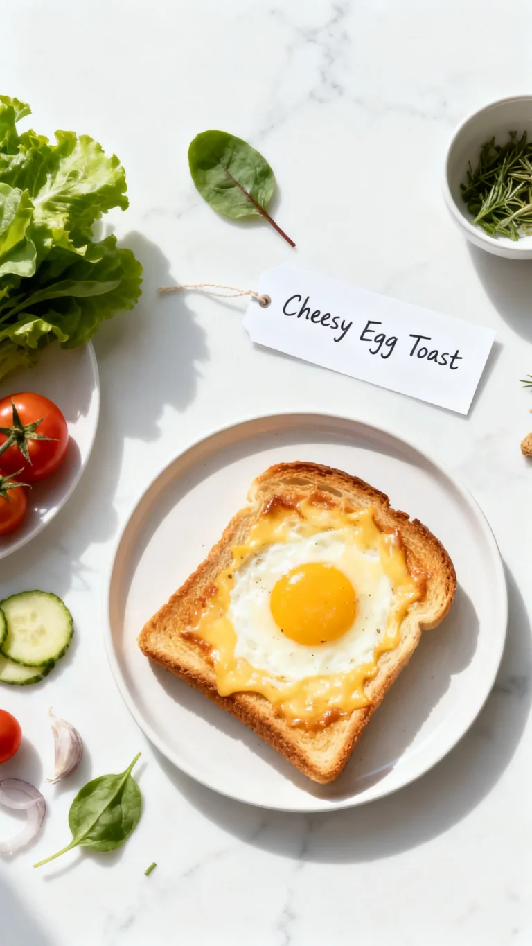 Egg and Cheese Toasts Recipe