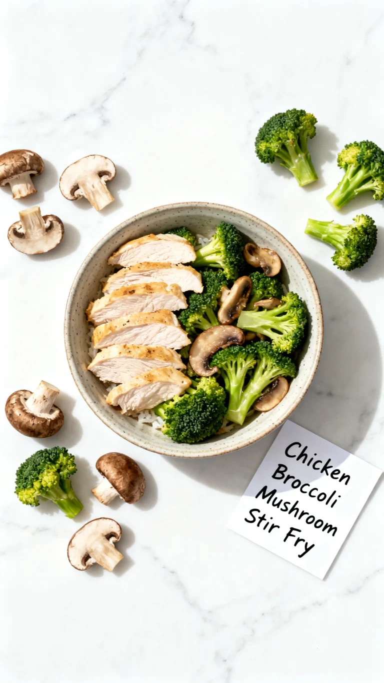 Next-Level Chicken, Broccoli & Mushroom Stir-Fry Recipe