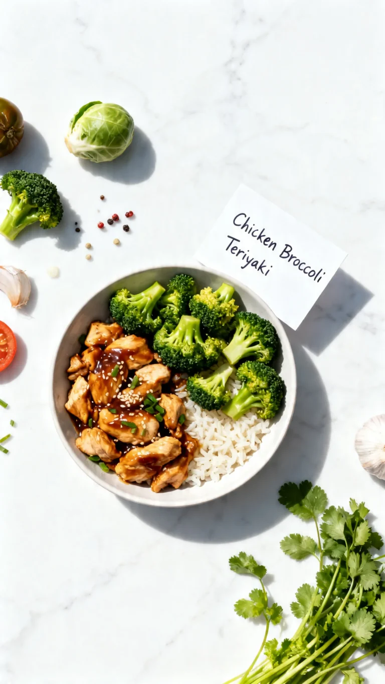 Weight Watchers Chicken Broccoli Teriyaki Recipe