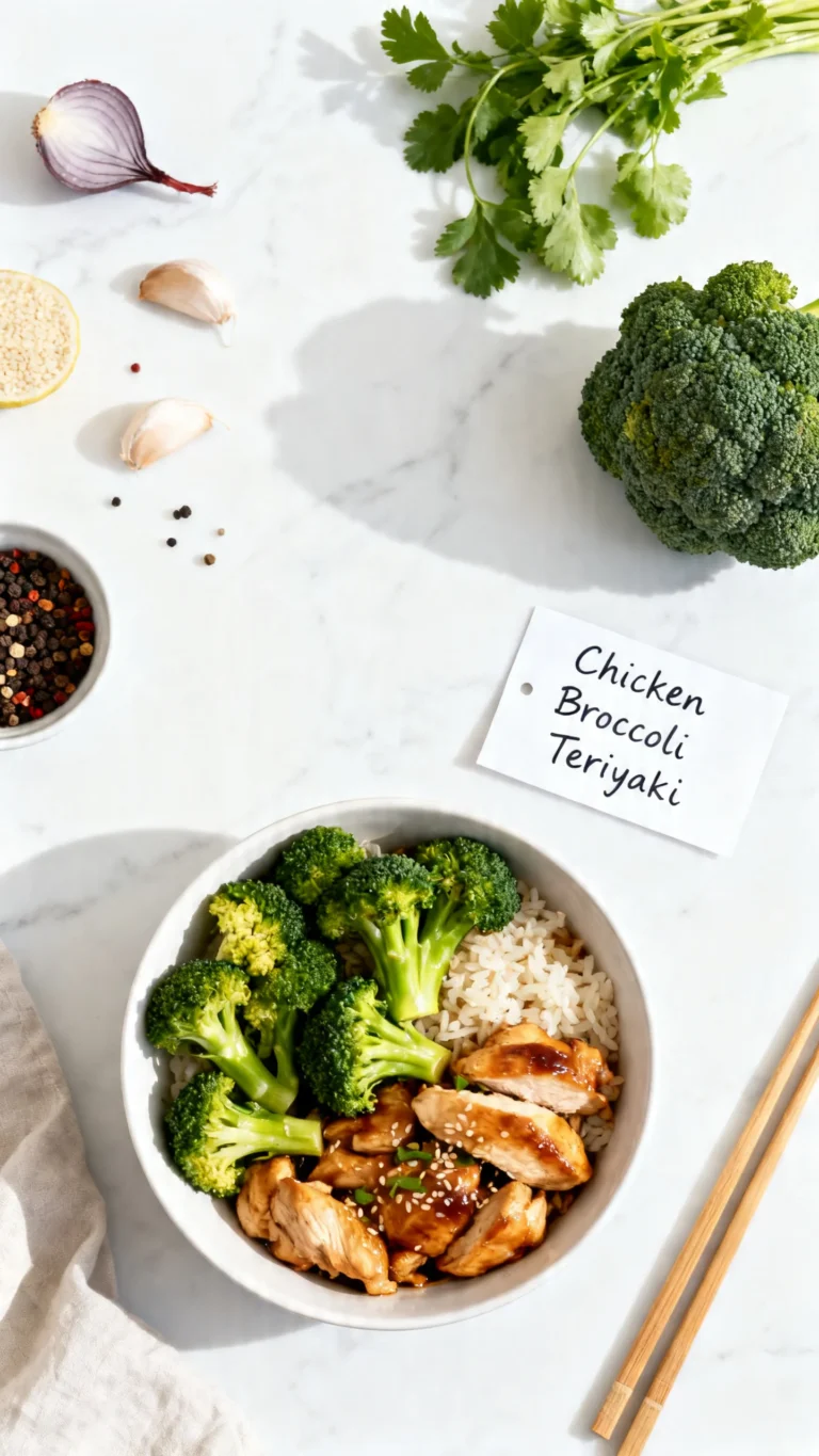 Weight Watchers Chicken Broccoli Teriyaki Recipe