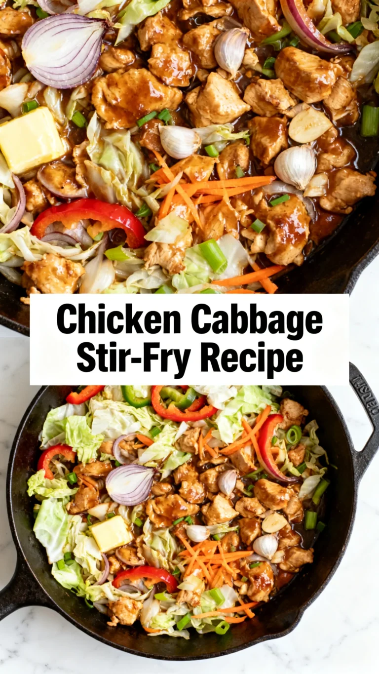 Chicken Cabbage Stir-Fry Recipe