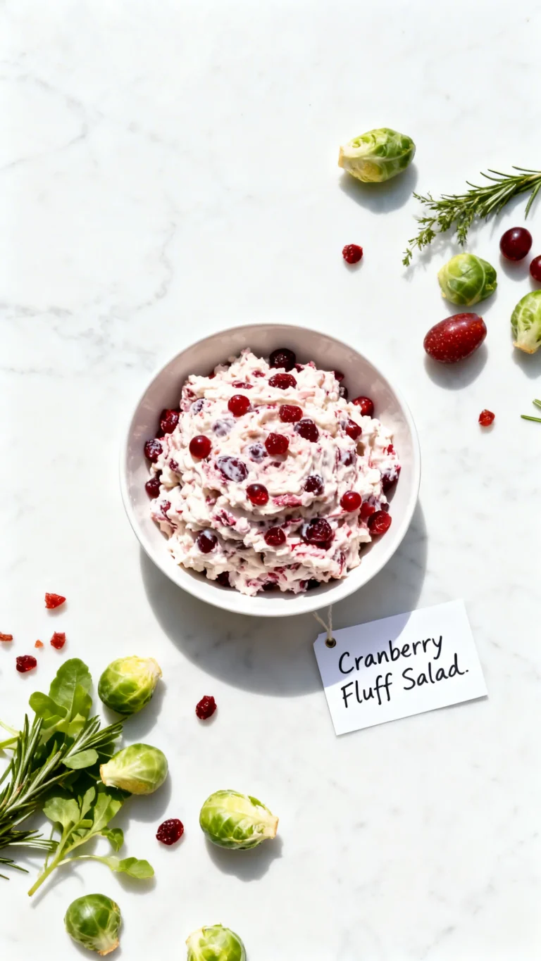 Cranberry Fluff Salad Recipe