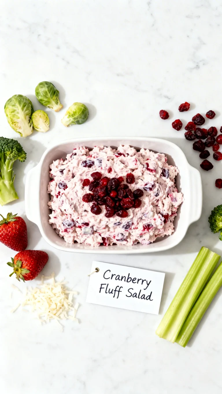 Cranberry Fluff Salad Recipe Easy