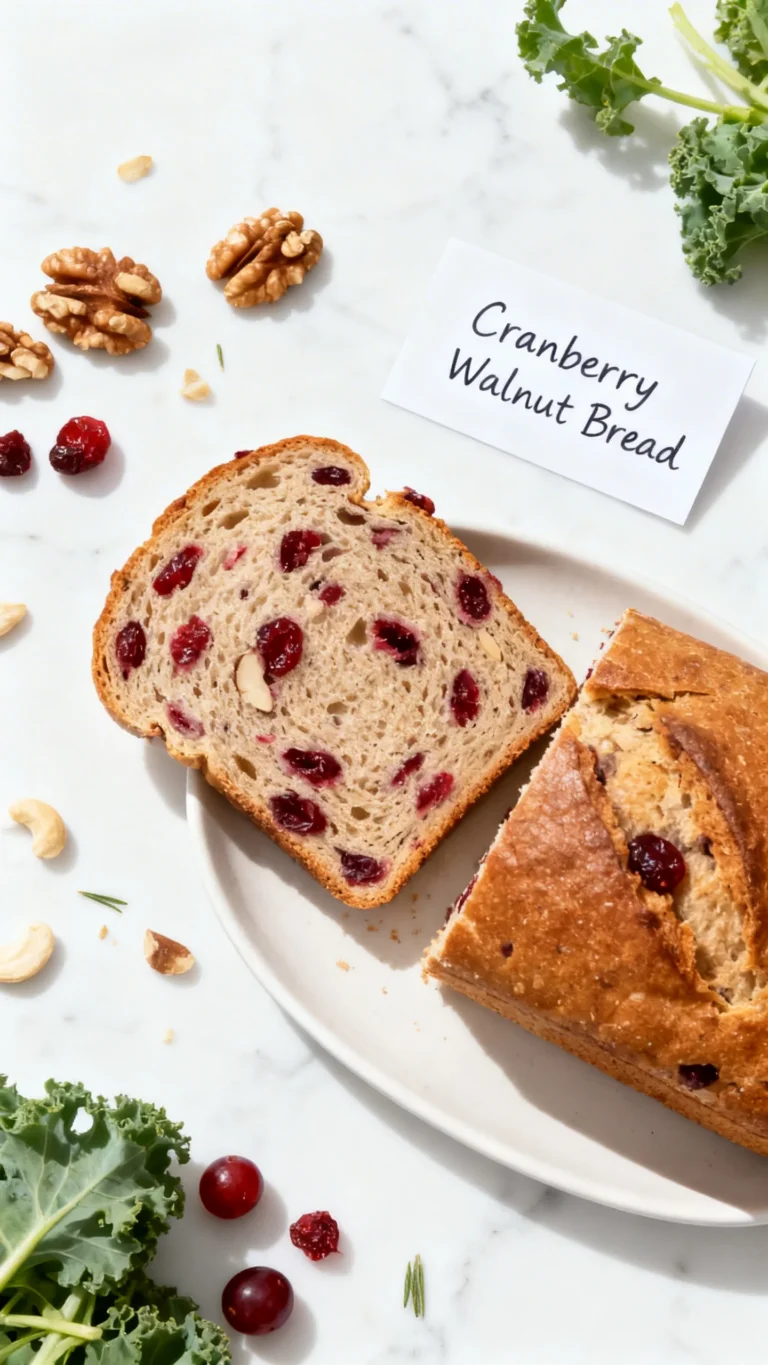 Mom’s Cranberry Walnut Bread Recipe