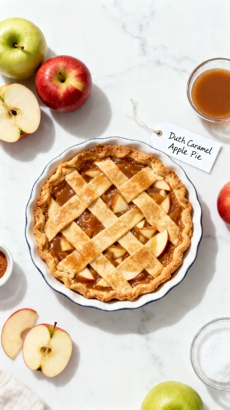 Dutch Caramel Apple Pie Recipe