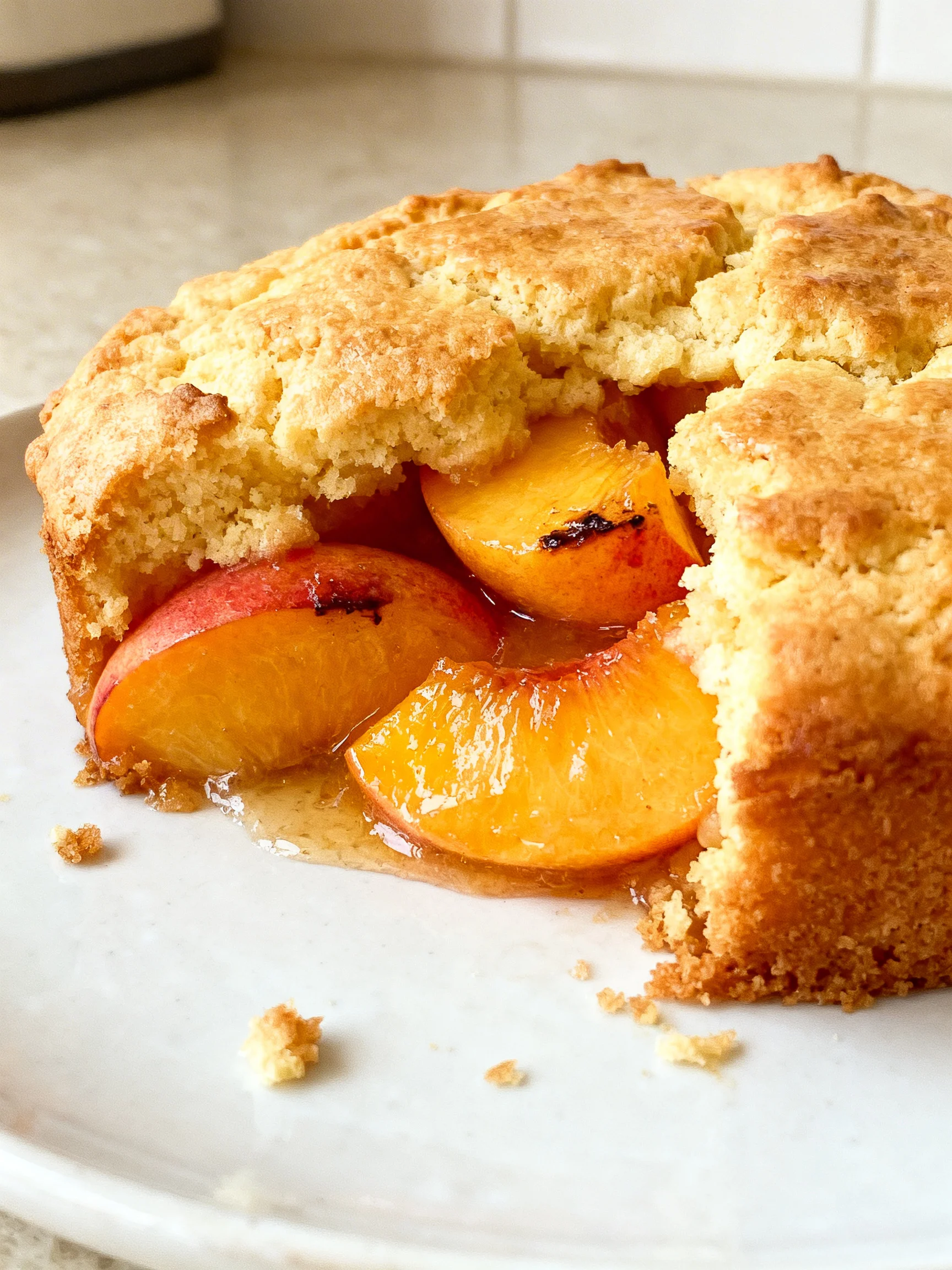 Easy Peach Cobbler with Canned Peaches Delicious and Quick step by step