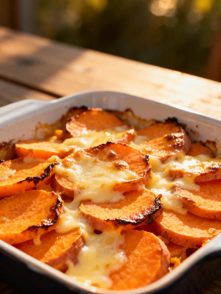 Easy Scalloped Sweet Potatoes Recipe