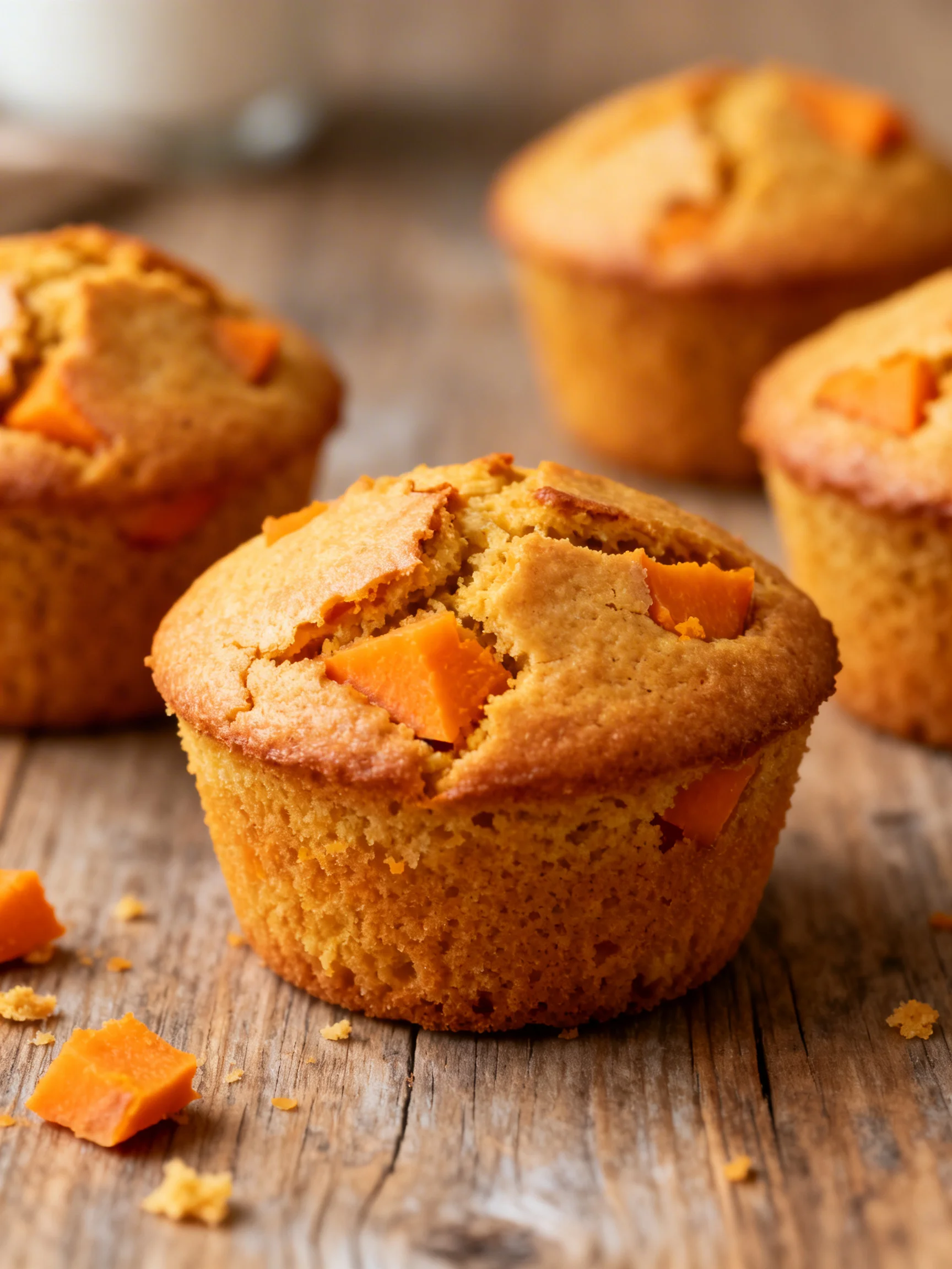 Easy Sweet Potato Muffins Recipe for Breakfast or Snack step by step