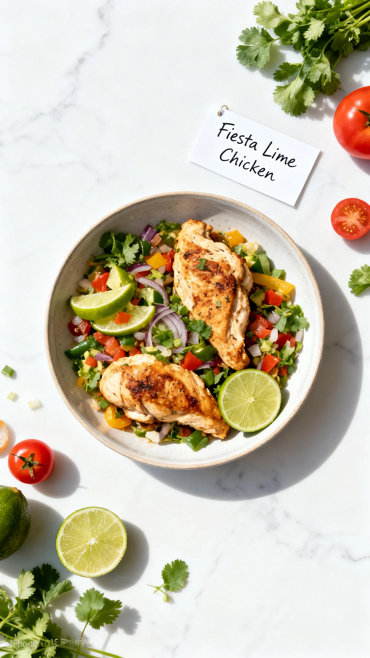 Fiesta Lime Chicken step by step