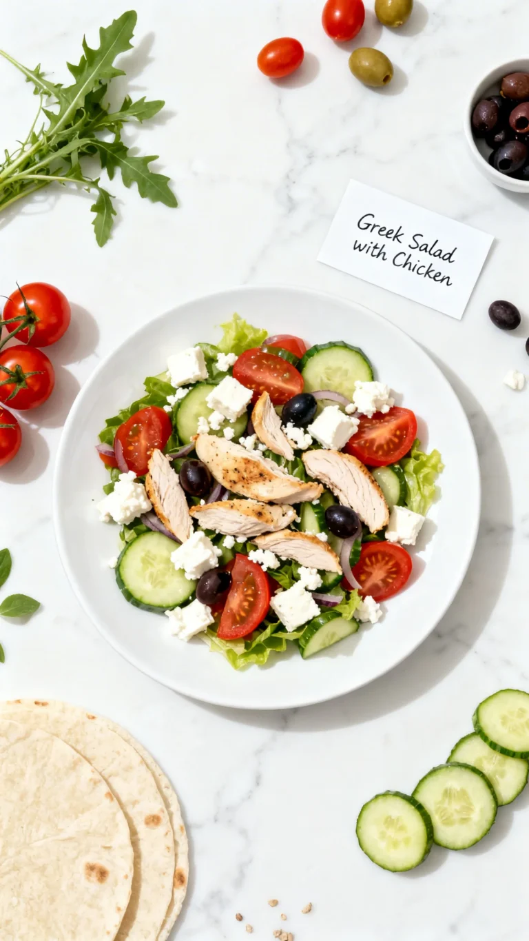 Greek Chicken Salad Recipe Easy
