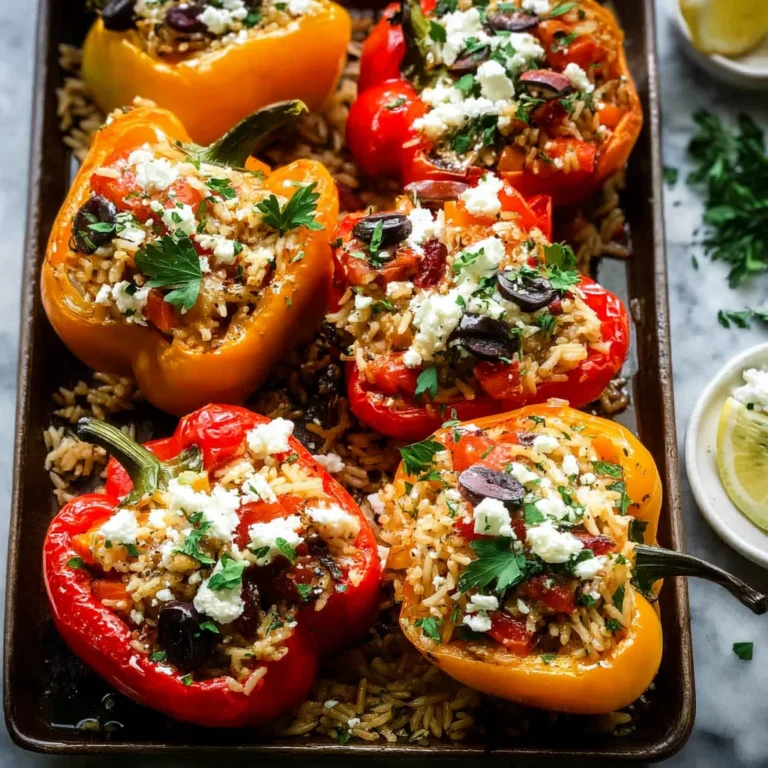 Stuffed Peppers with Rice Recipe Easy