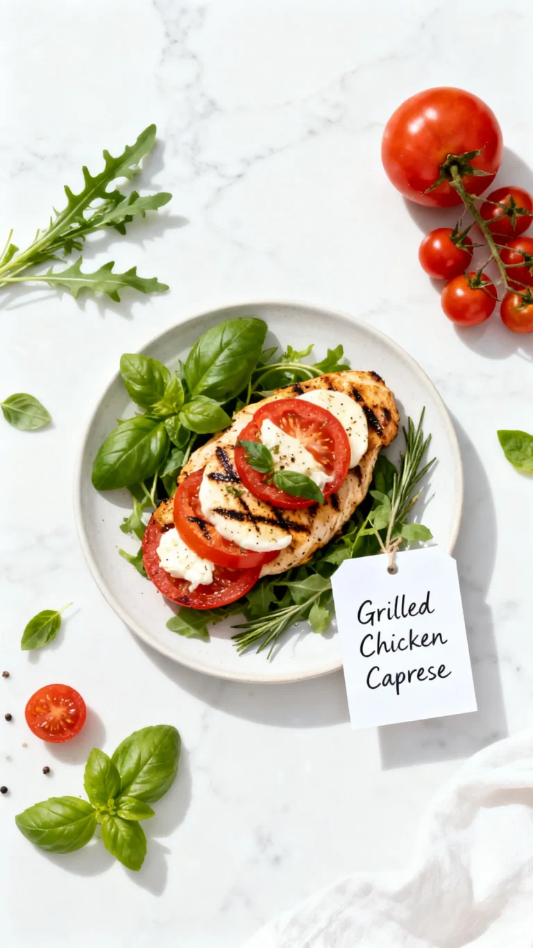 Grilled Chicken Caprese Recipe