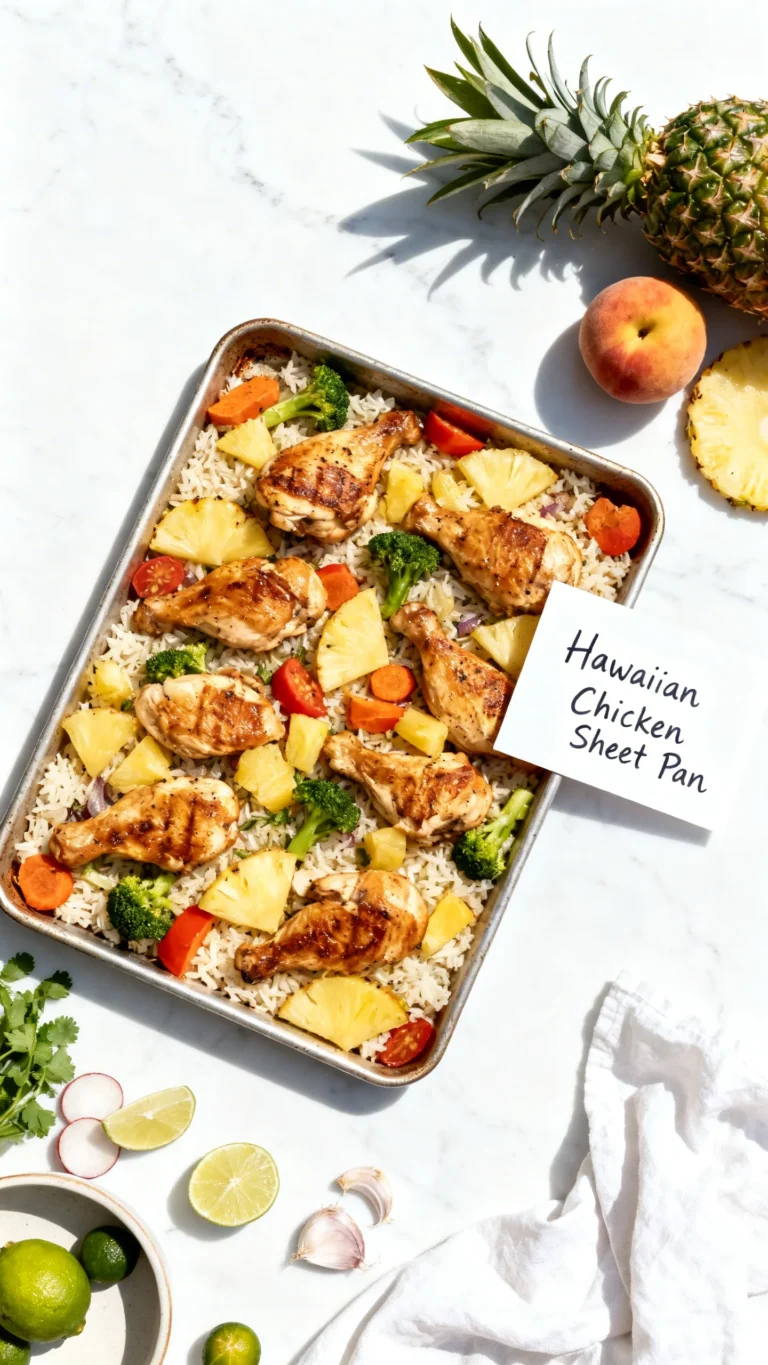 Hawaiian Chicken Sheet Pan Recipe