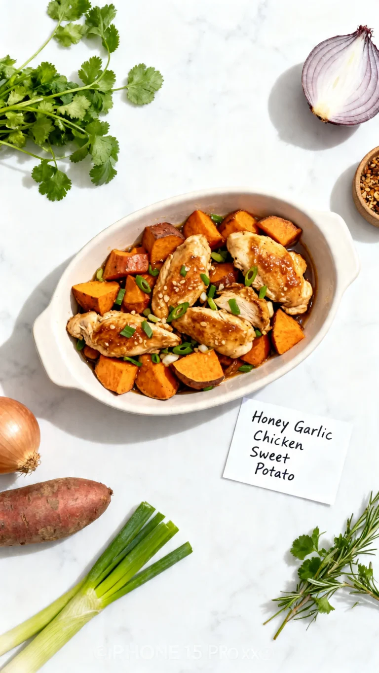 Discover the Best Honey Garlic Chicken and Sweet Potato Recipe