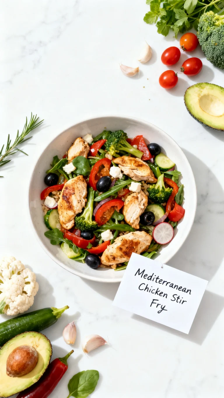 Mediterranean Chicken Stir Fry Recipe