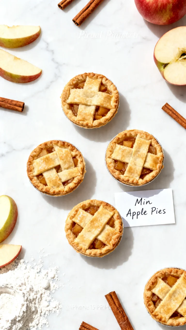 The Cutest Mini Apple Pies Recipe