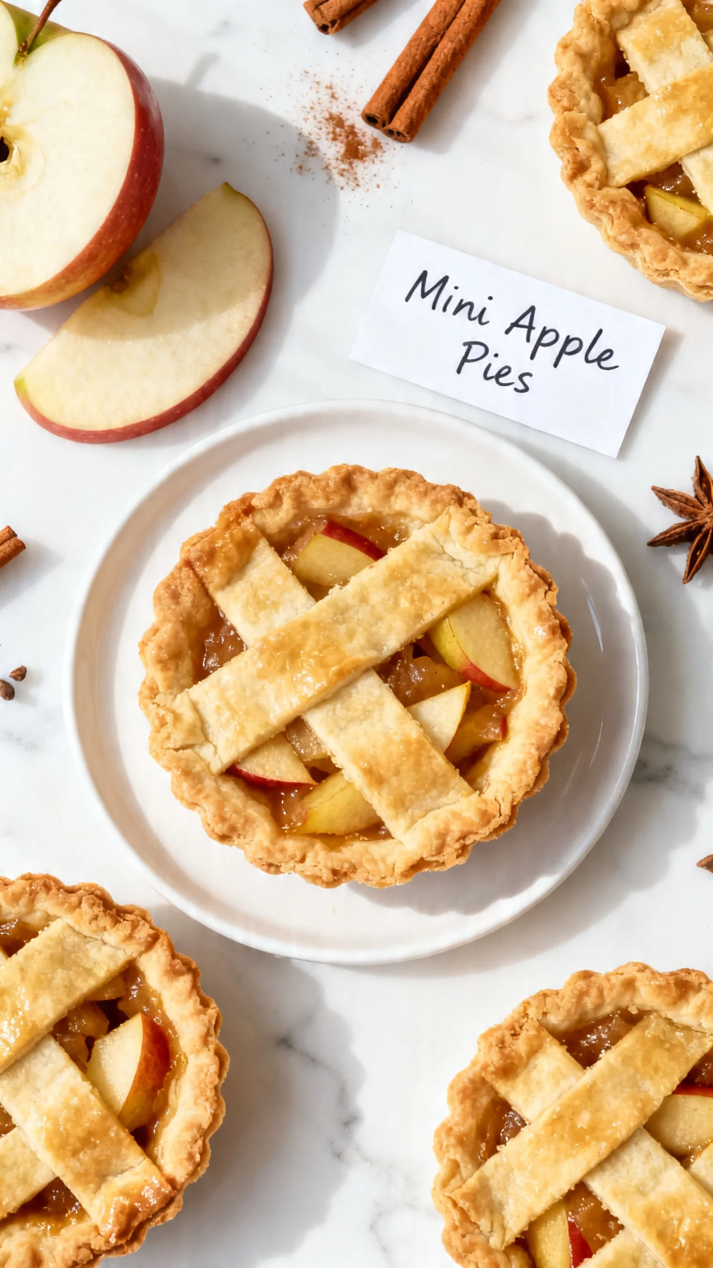 Mini Apple Pies step by step