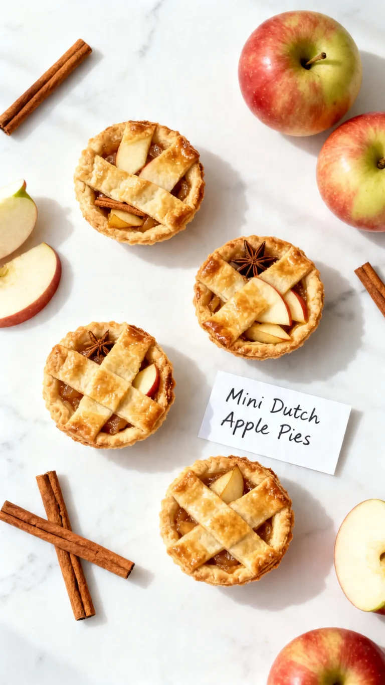 Mini Dutch Apple Pies Recipe