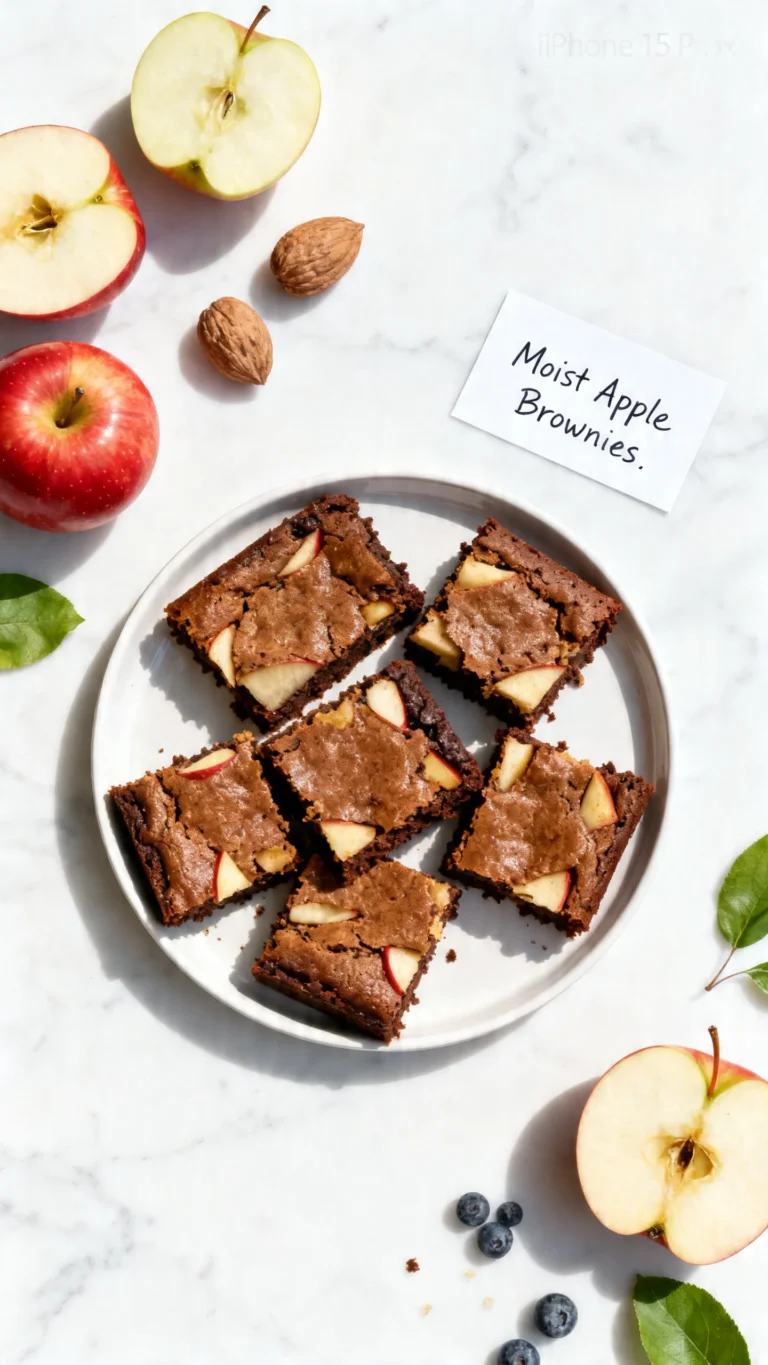 Apple Brownies Recipe